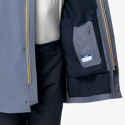  K7126UW GREY BLUE K WAY 