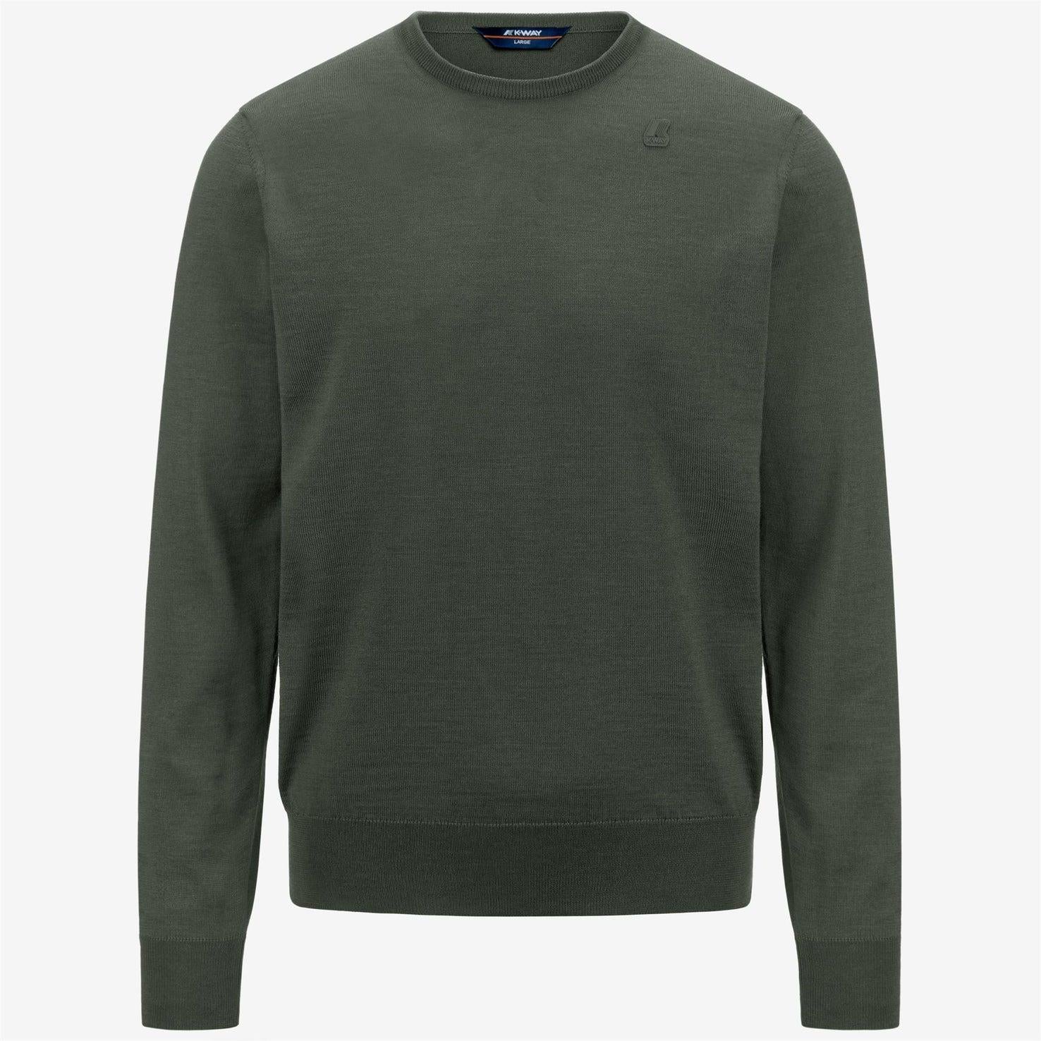 maglione kway K6113BW GREEN BLACK ISH K WAY 