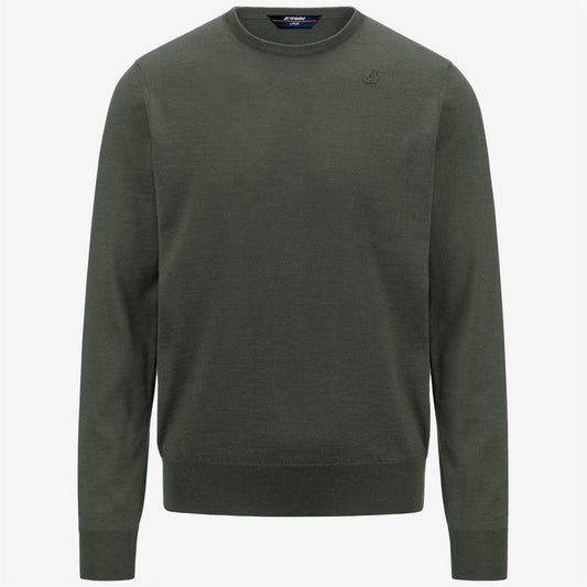 maglione kway K6113BW GREEN BLACK ISH K WAY 